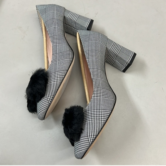 Kate Spade Houndstooth Carine shoes - Picture 2 of 6